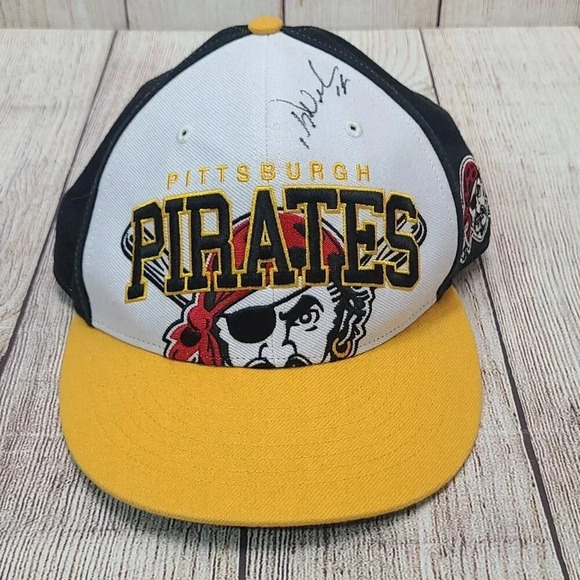 '47 Brand Pittsburgh Pirates Baseball Cap Hat Adjustable One Size Autographed - Picture 1 of 14
